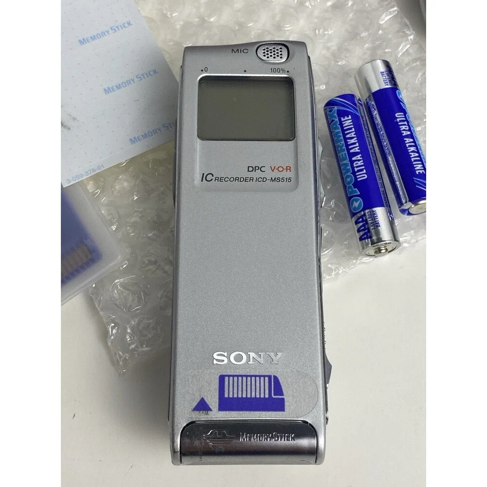 Sony Voice File Digital Recorder Dictator ICD-MS515